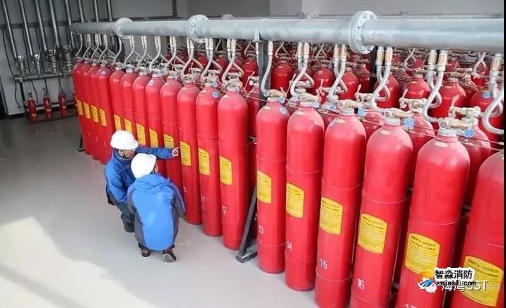 發(fā)電機房氣體滅火七氟丙烷滅火系統(tǒng)遇到電器設備起火